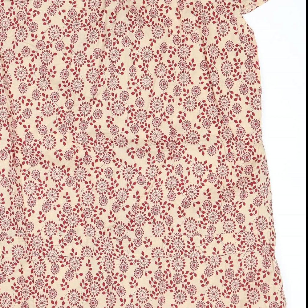 East Coast Womens Multicoloured Floral  Shirt Dress  Size 20