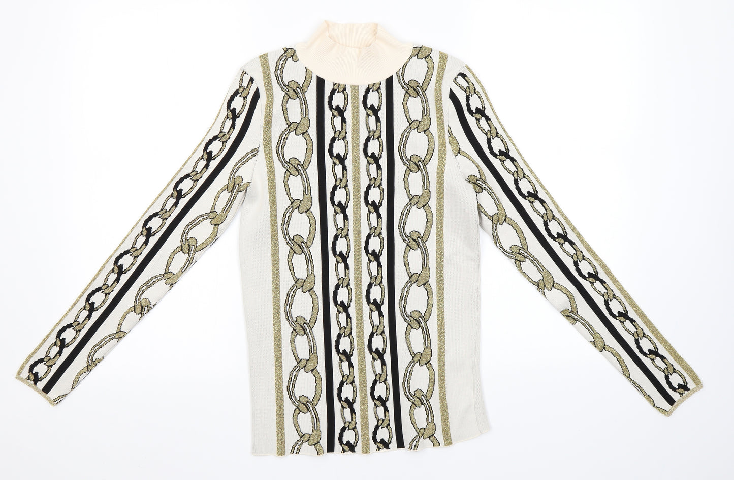 River Island Womens Multicoloured   Pullover Jumper Size 8