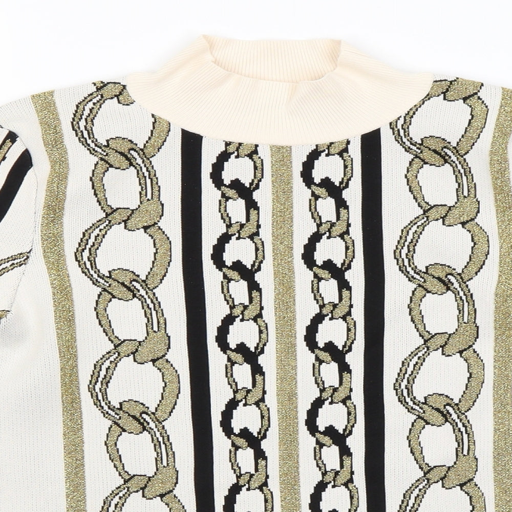 River Island Womens Multicoloured   Pullover Jumper Size 8