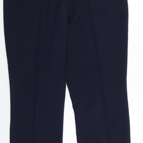Sarah Hamilton Womens Blue   Dress Pants Trousers Size 10 L24 in