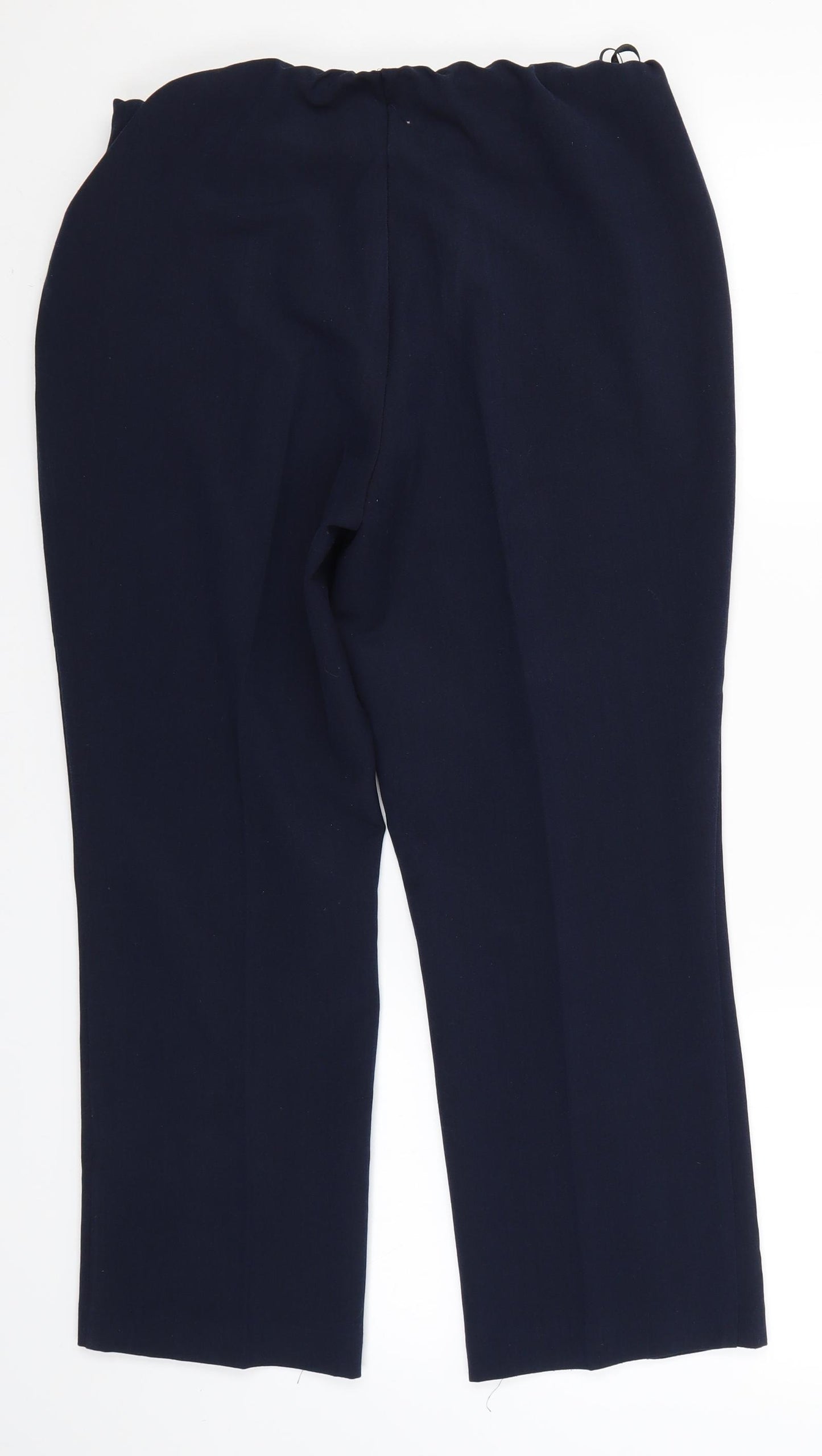 Sarah Hamilton Womens Blue   Dress Pants Trousers Size 10 L24 in