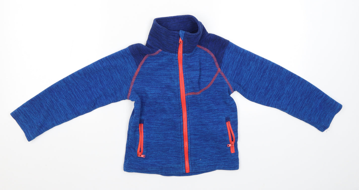 Mountain Warehouse Boys Blue   Full Zip Jumper Size 5-6 Years