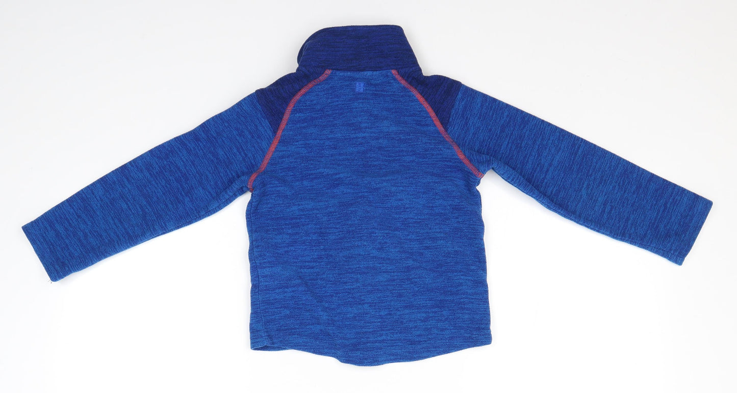 Mountain Warehouse Boys Blue   Full Zip Jumper Size 5-6 Years