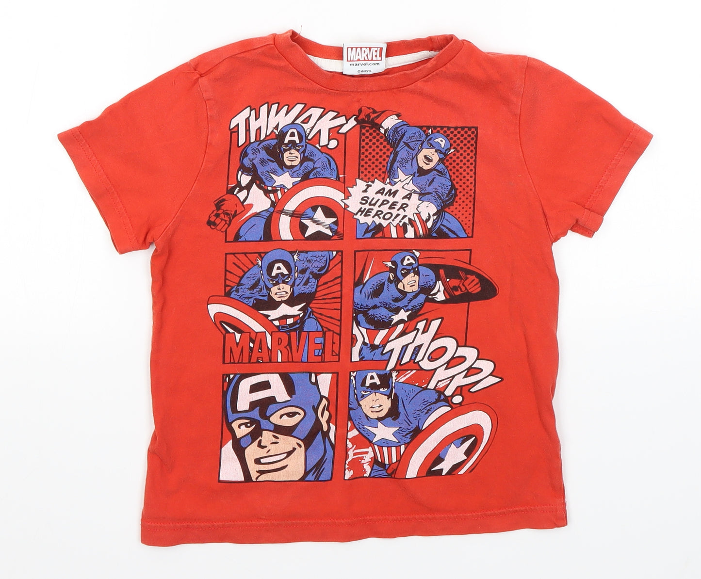 F&F Boys Multicoloured   Basic T-Shirt Size 6-7 Years