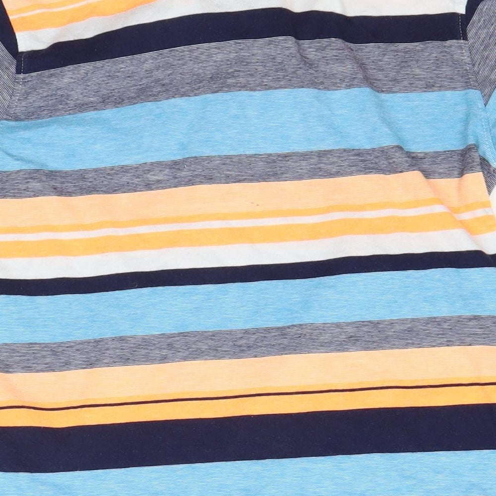 Blue Zoo Boys Multicoloured Striped  Basic Polo Size 6-7 Years