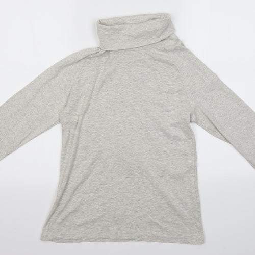 Cotton Traders Womens Grey   Pullover Jumper Size 10