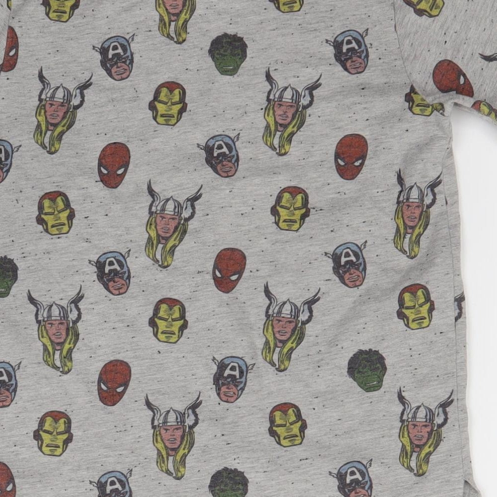 Matalan Boys Grey   Basic T-Shirt Size 6 Years