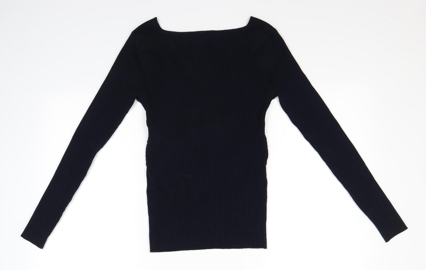 Morgan Womens Blue   Basic Blouse Size M