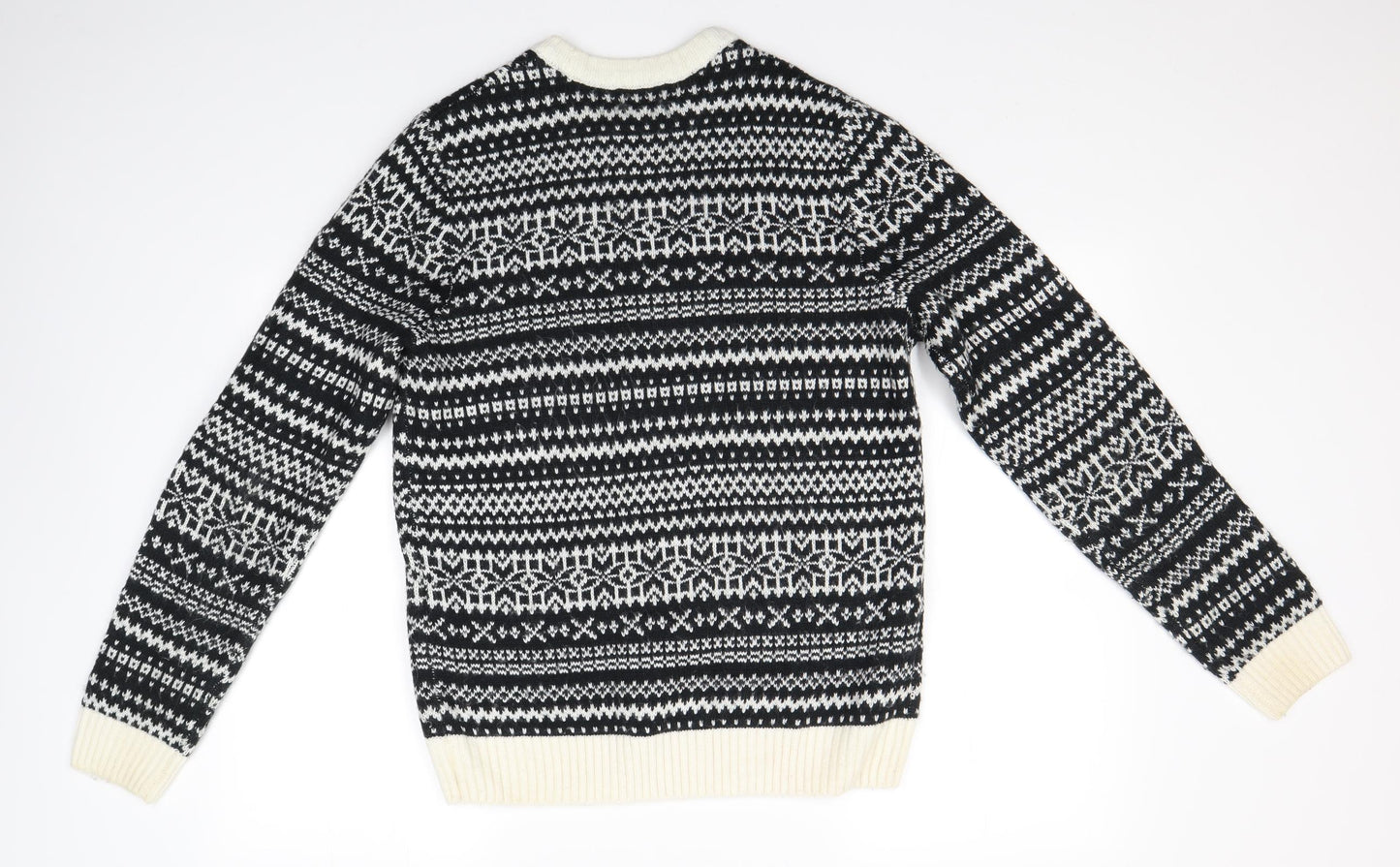 New Look Mens Multicoloured   Pullover Jumper Size M  - Christmas