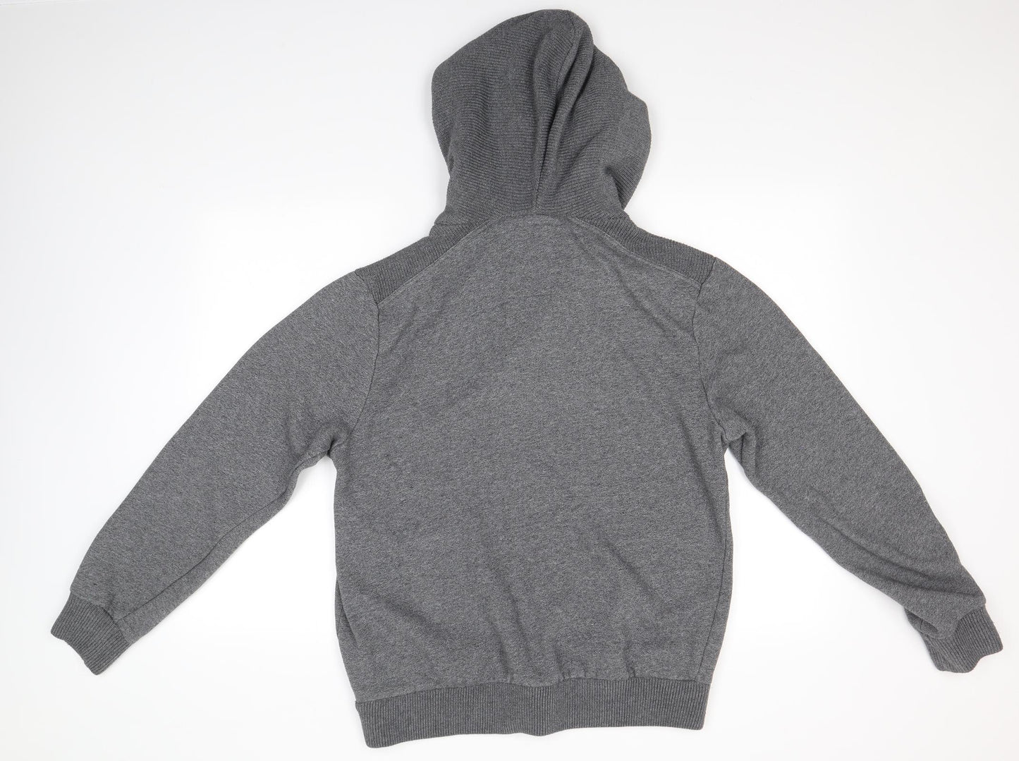 Voi Jeans Mens Grey   Pullover Hoodie Size L
