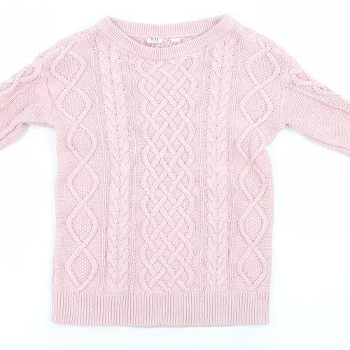Gap Girls Pink   Pullover Jumper Size 8-9 Years
