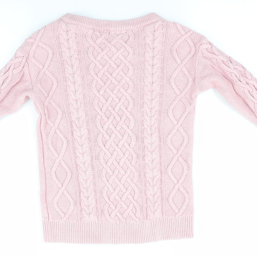Gap Girls Pink   Pullover Jumper Size 8-9 Years