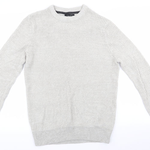 New Look Mens Grey   Pullover Jumper Size S