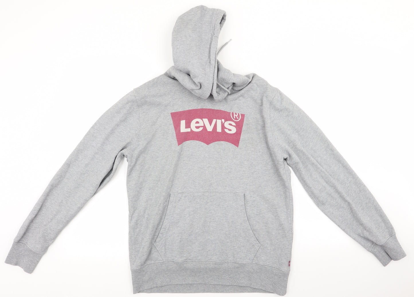 Levi's Mens Grey   Pullover Hoodie Size S