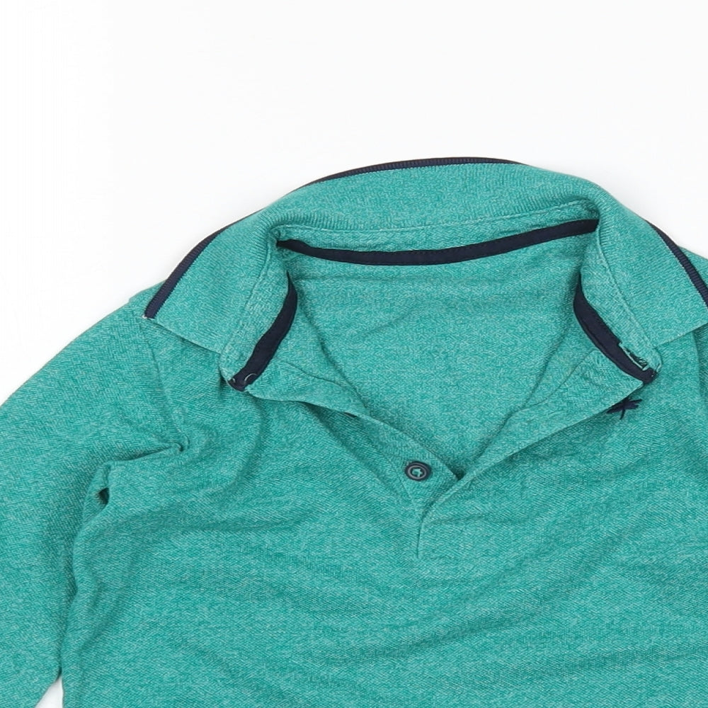 Matalan Boys Green   Basic Polo Size 2-3 Years