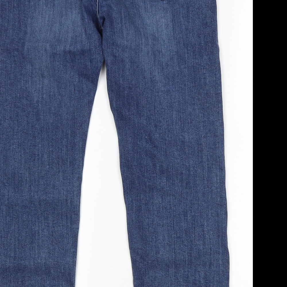 M&S Mens Blue   Straight Jeans Size 36 L29 in