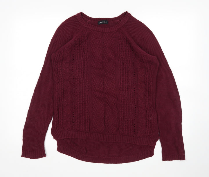 Stradivarius Womens Purple   Pullover Jumper Size S