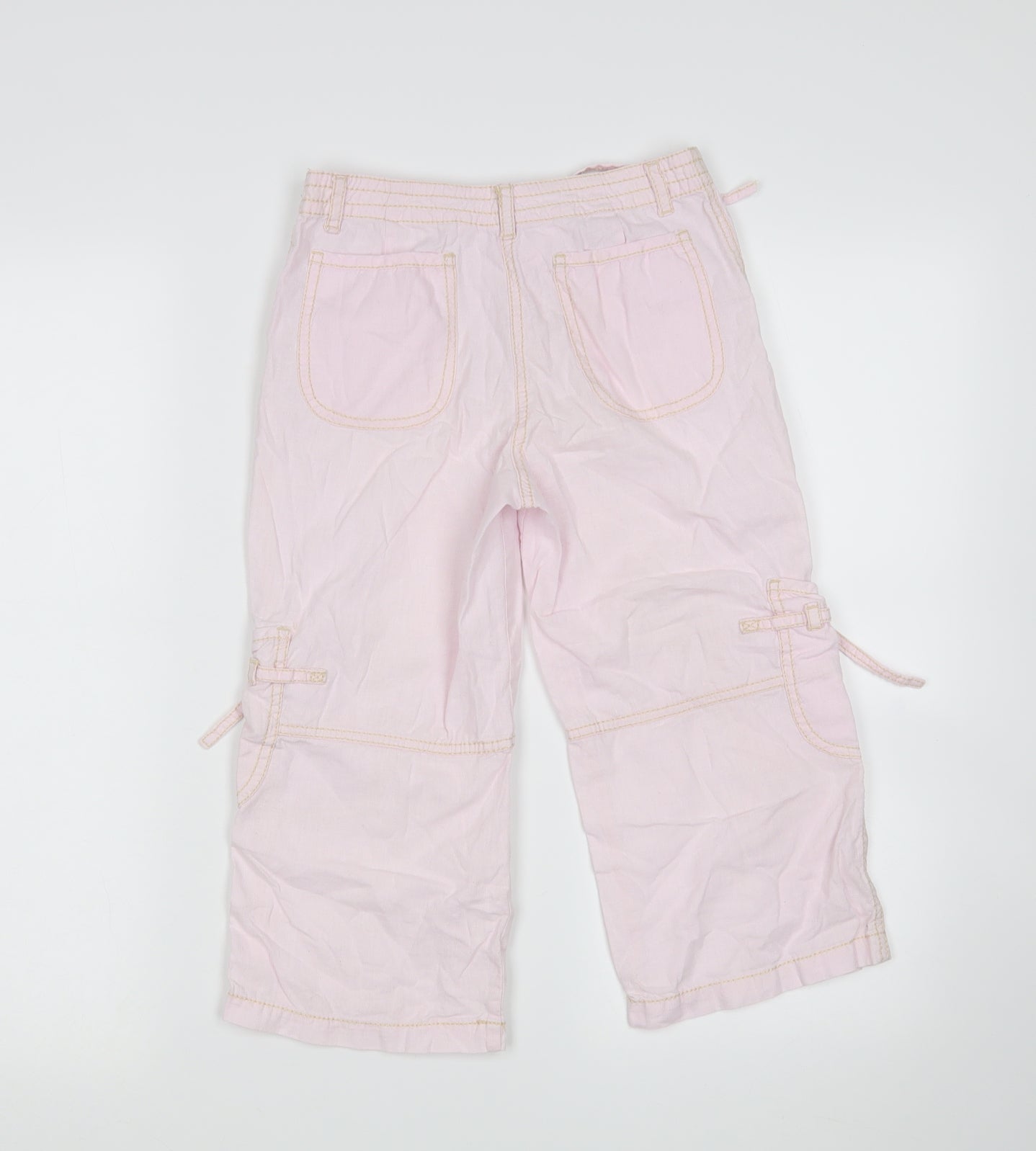 NEXT Girls Pink   Cargo Trousers Size 9 Months