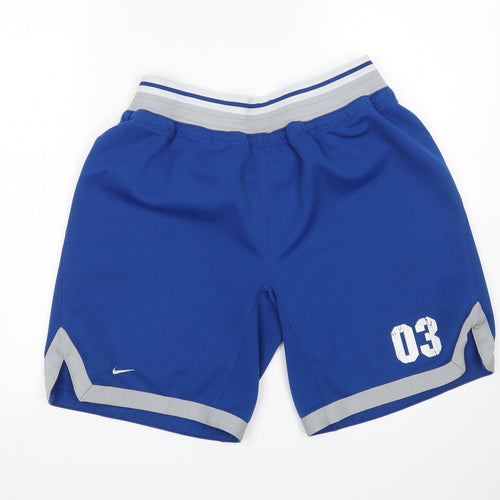 Nike Mens Blue   Sweat Shorts Size M