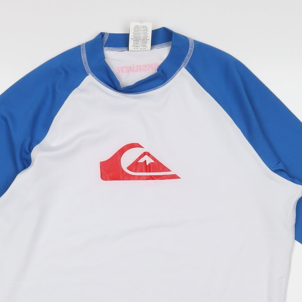 quicksilver Mens Multicoloured   Basic T-Shirt Size L