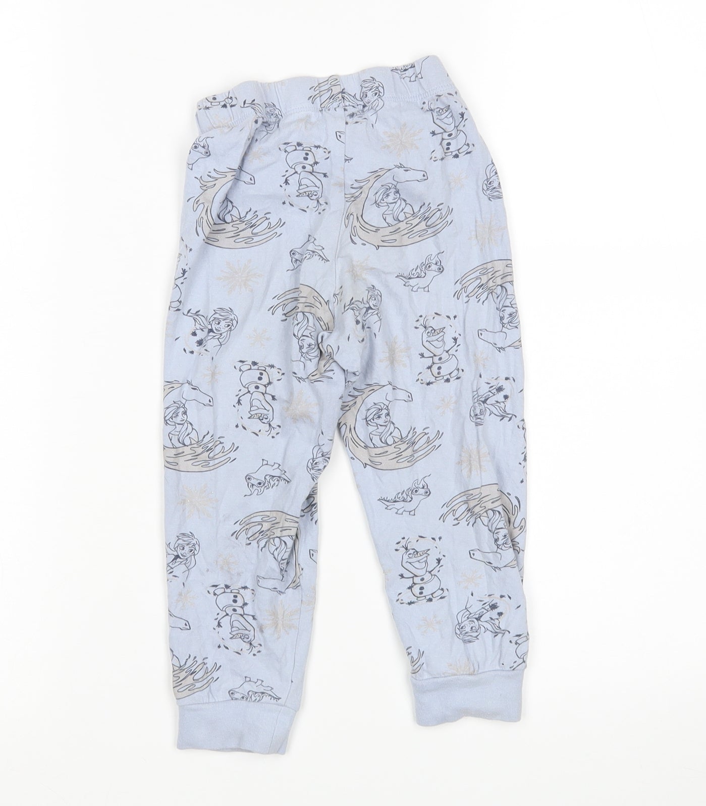 M&S Girls Blue    Pyjama Pants Size 3-4 Years  - Frozen