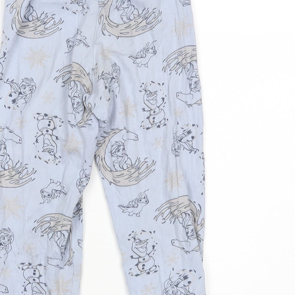 M&S Girls Blue    Pyjama Pants Size 3-4 Years  - Frozen