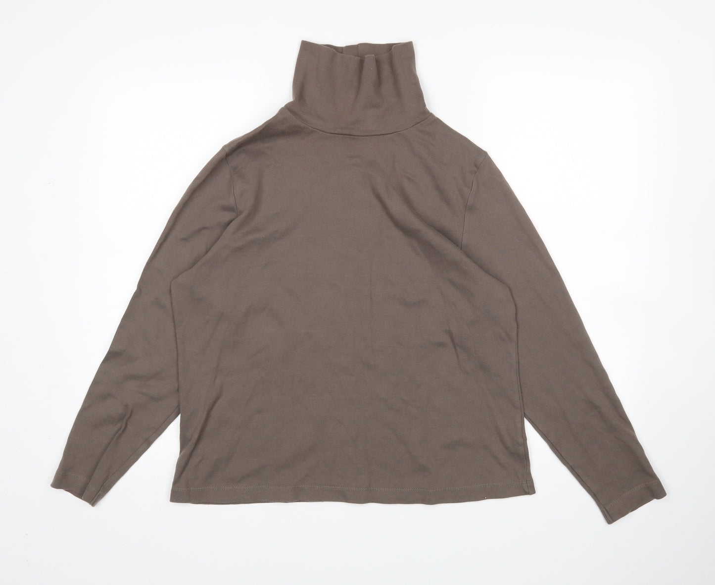 BHS Womens Brown   Basic T-Shirt Size 20