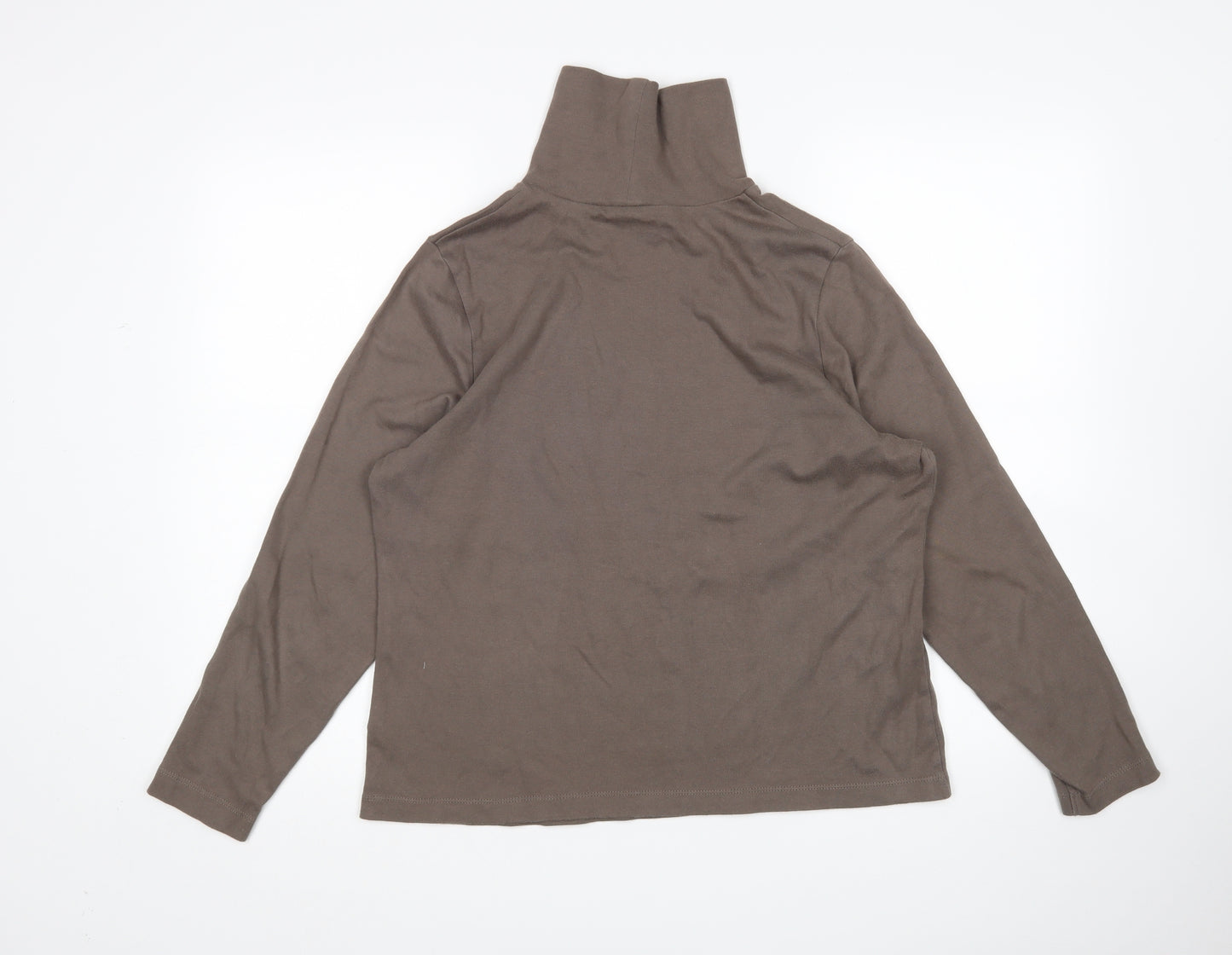 BHS Womens Brown   Basic T-Shirt Size 20