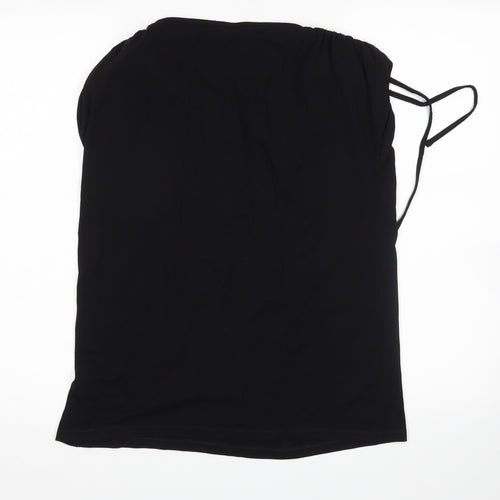 Emreco Womens Black   Basic T-Shirt Size 14
