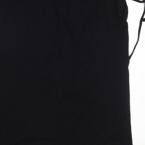 Emreco Womens Black   Basic T-Shirt Size 14