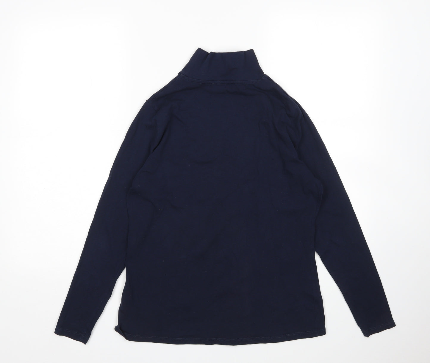 M&S Womens Blue   Basic T-Shirt Size 14