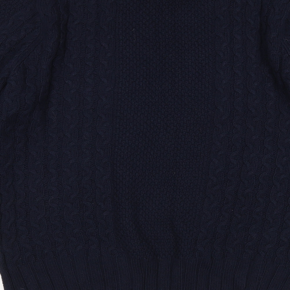 Easy Mens Blue   Pullover Jumper Size L