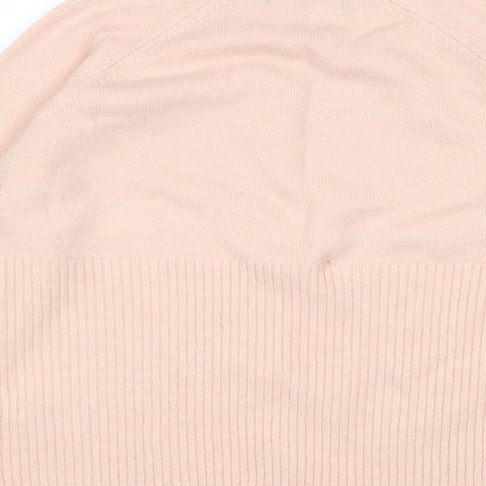 Nutmeg Womens Pink   Pullover Jumper Size 10