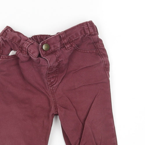 F&F Boys Purple    Jeans Size 9-12 Months