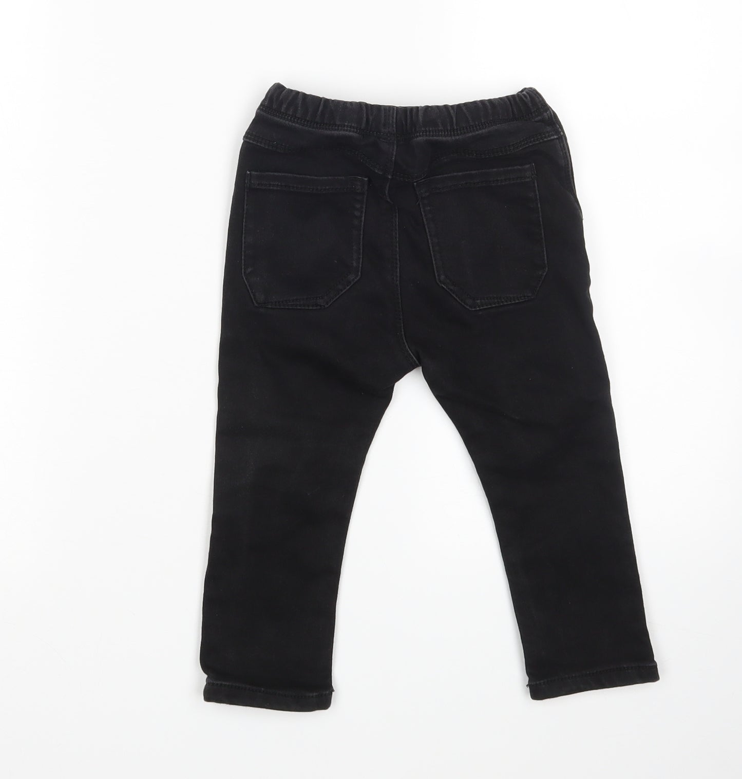 NEXT Boys Black   Jogger Jeans Size 18-24 Months