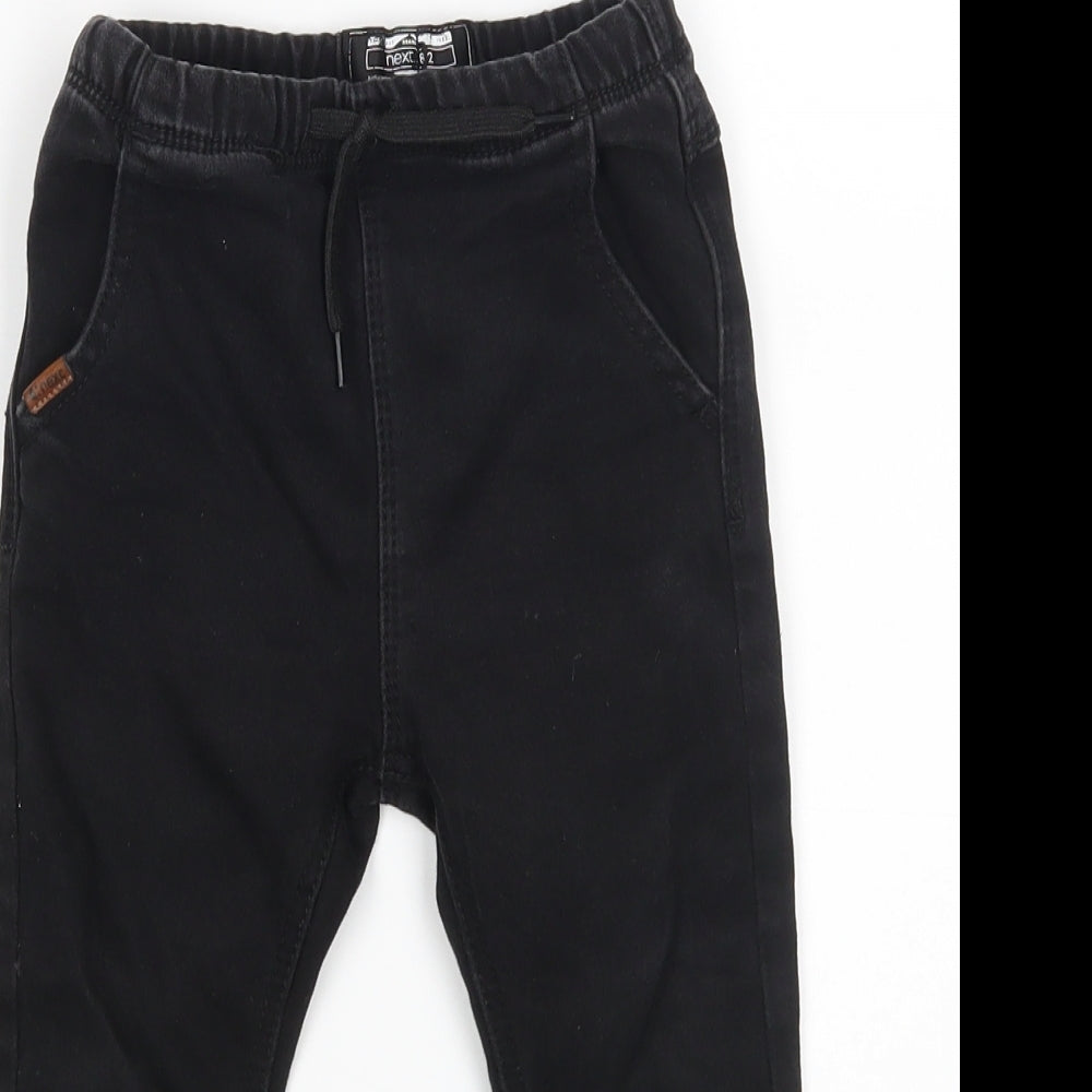 NEXT Boys Black   Jogger Jeans Size 18-24 Months