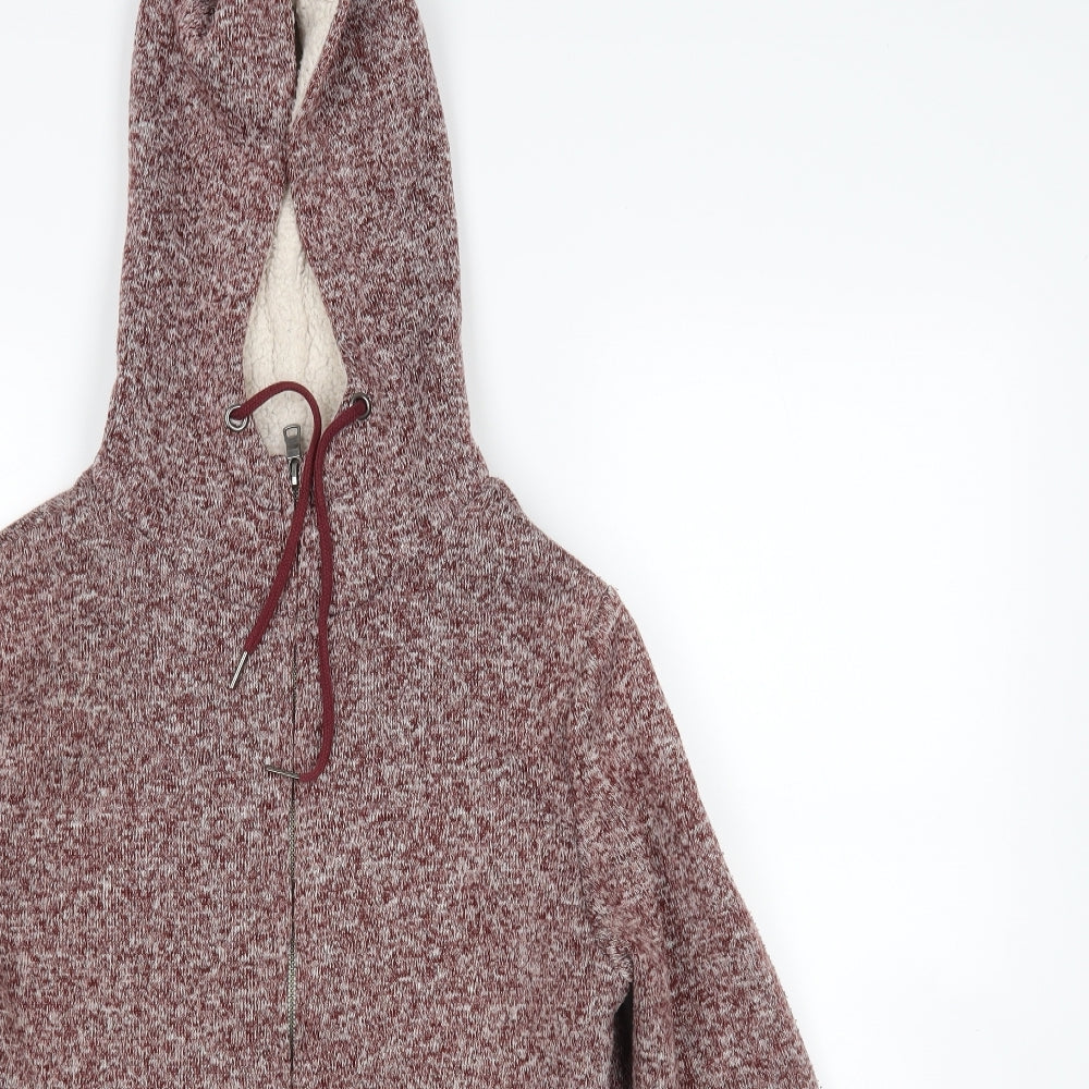 Atmosphere Womens Brown   Full Zip Hoodie Size 10