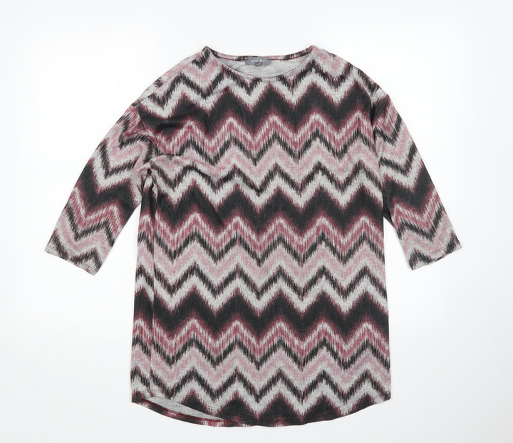 Principles  Womens Multicoloured Striped  Pullover Jumper Size 8
