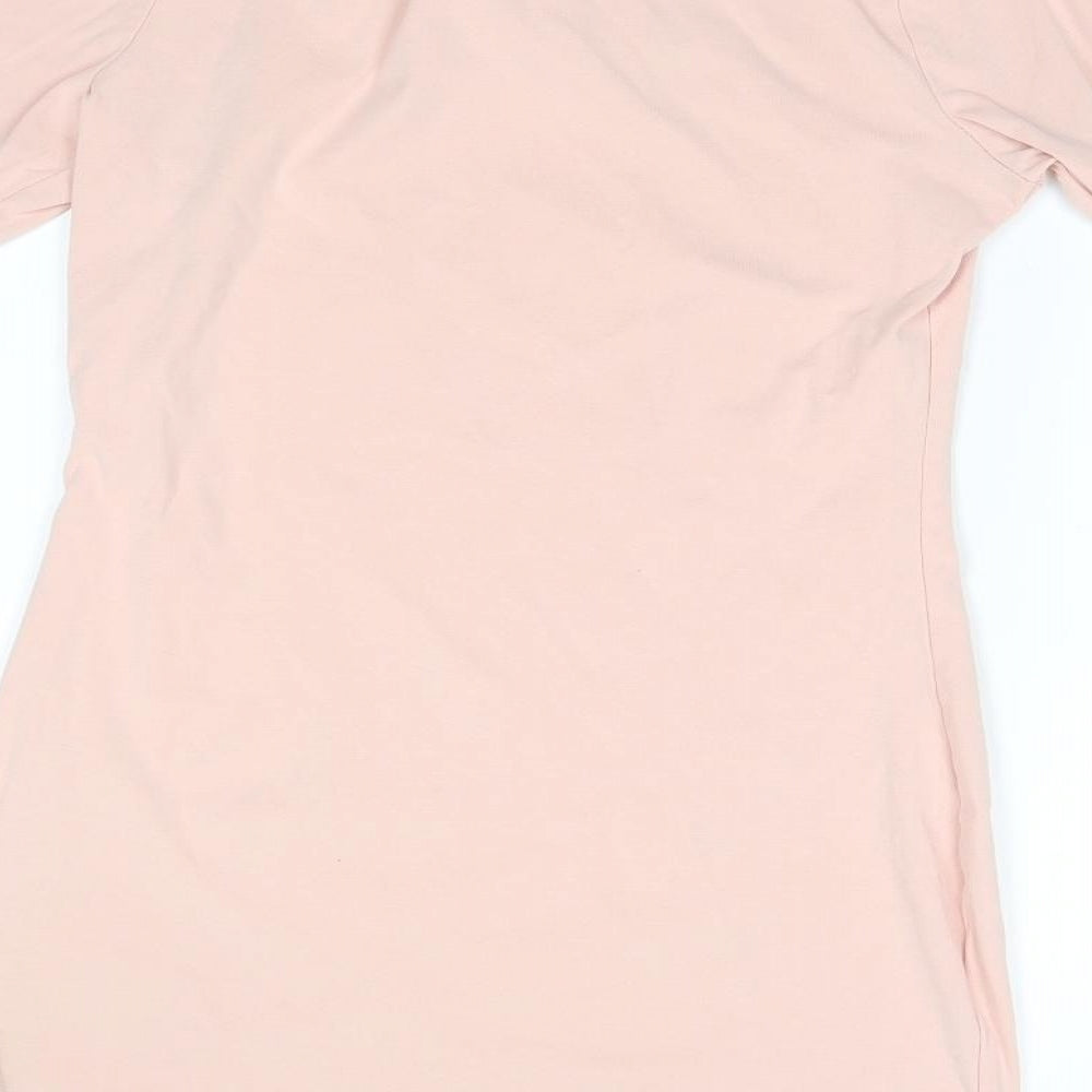 Preworn Womens Pink   Basic T-Shirt Size L