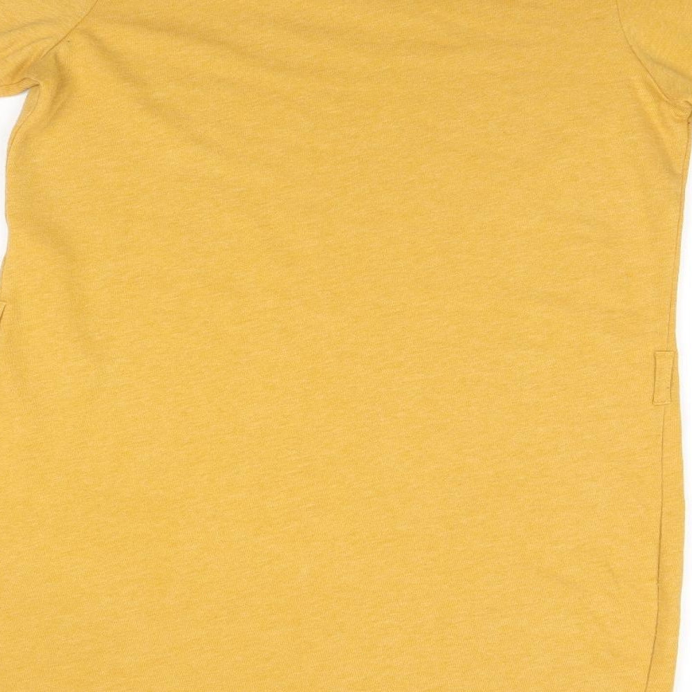 Only Womens Gold   Basic T-Shirt Size M