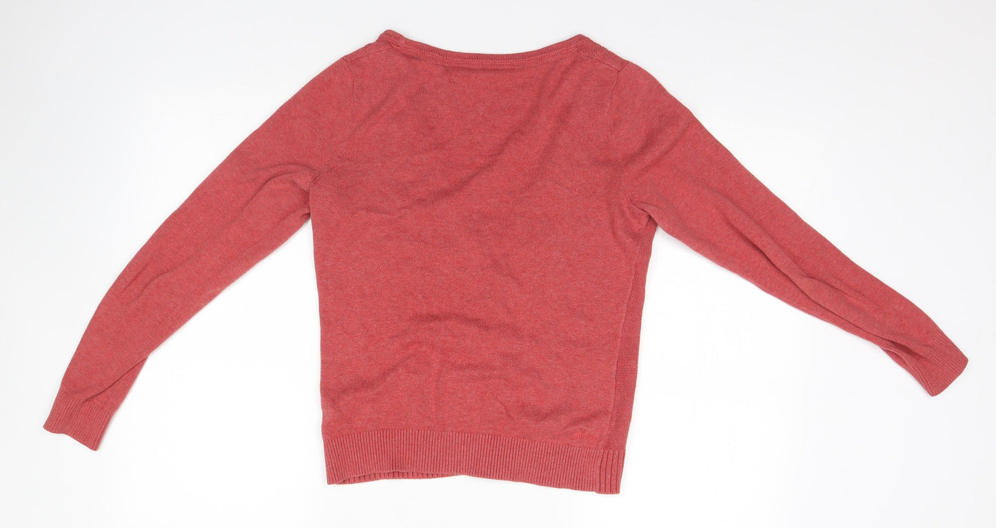 Fat Face Womens Red   Cardigan Jumper Size 10