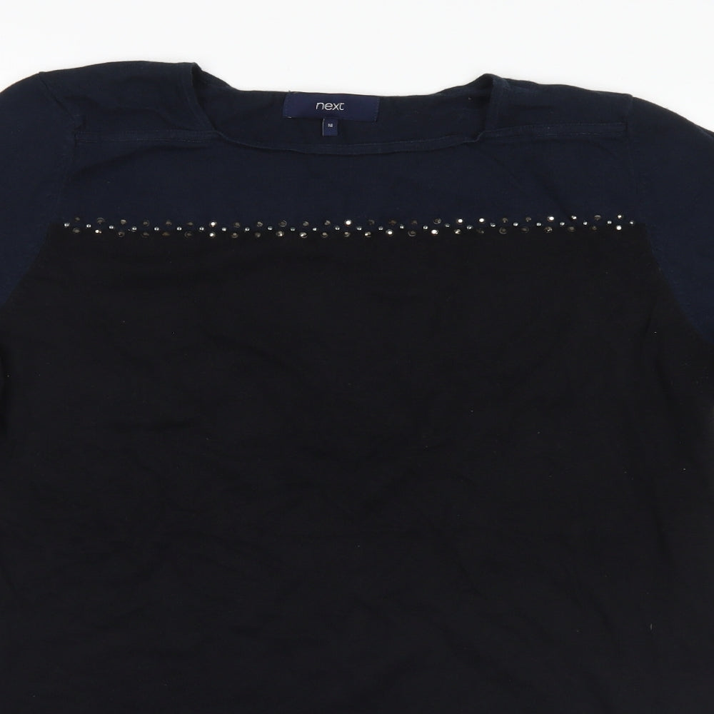 NEXT Womens Black   Basic T-Shirt Size 18