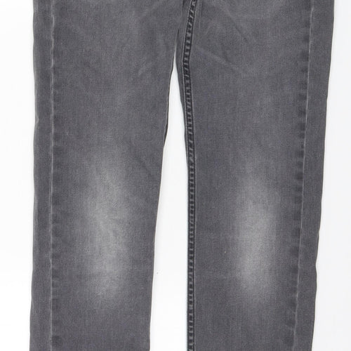 Topshop Womens Grey   Skinny Jeans Size 25 in L30 in