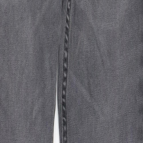 Topshop Womens Grey   Skinny Jeans Size 25 in L30 in