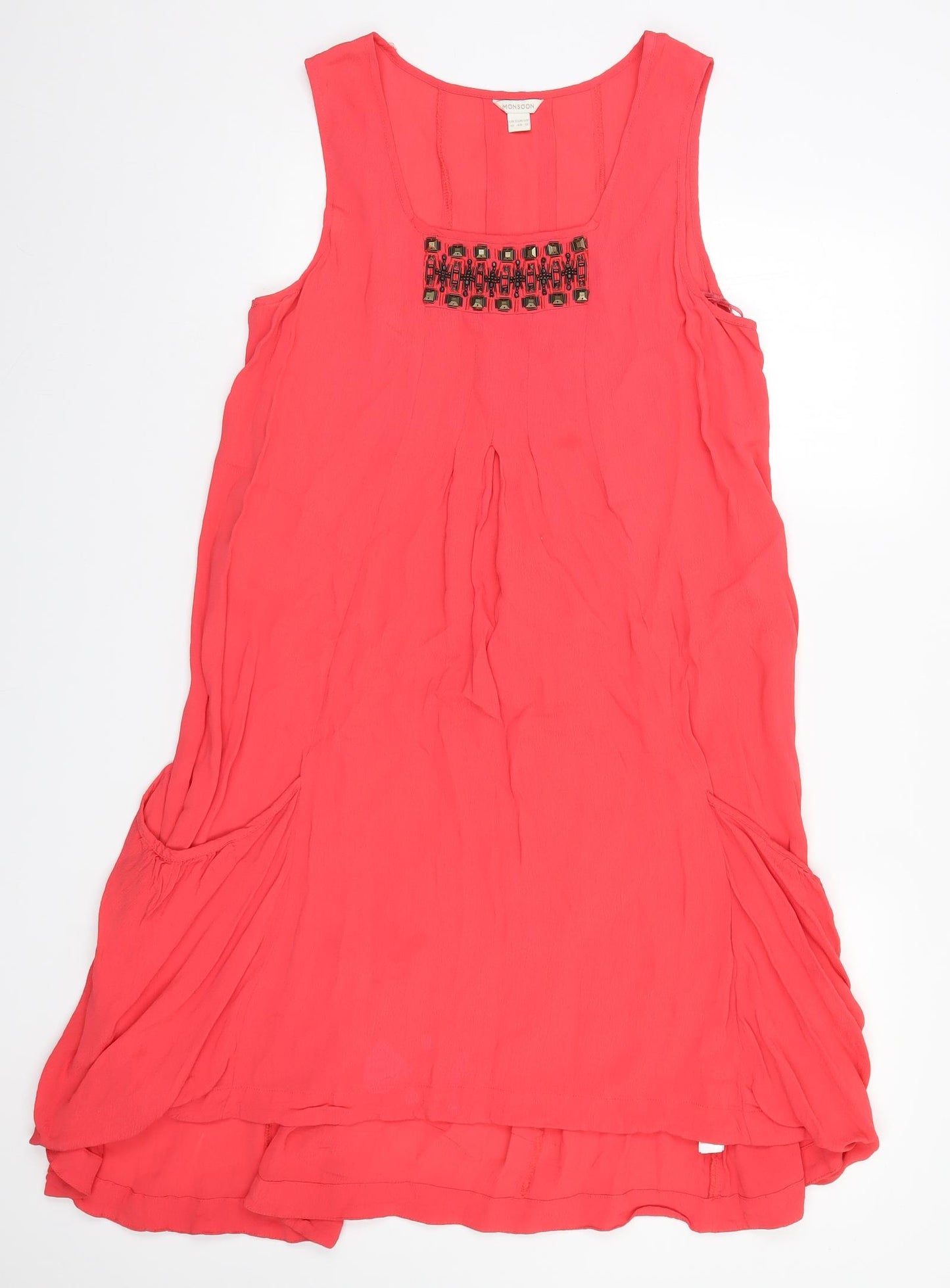 Monsoon Womens Red   A-Line  Size 16
