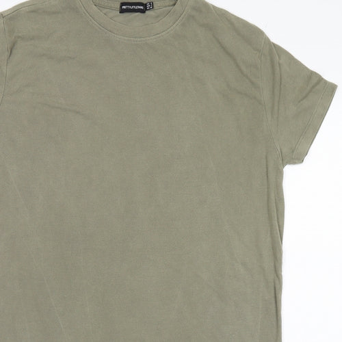 PRETTYLITTLETHING Womens Brown   Basic T-Shirt Size 8