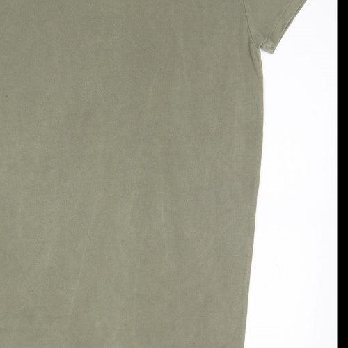 PRETTYLITTLETHING Womens Brown   Basic T-Shirt Size 8