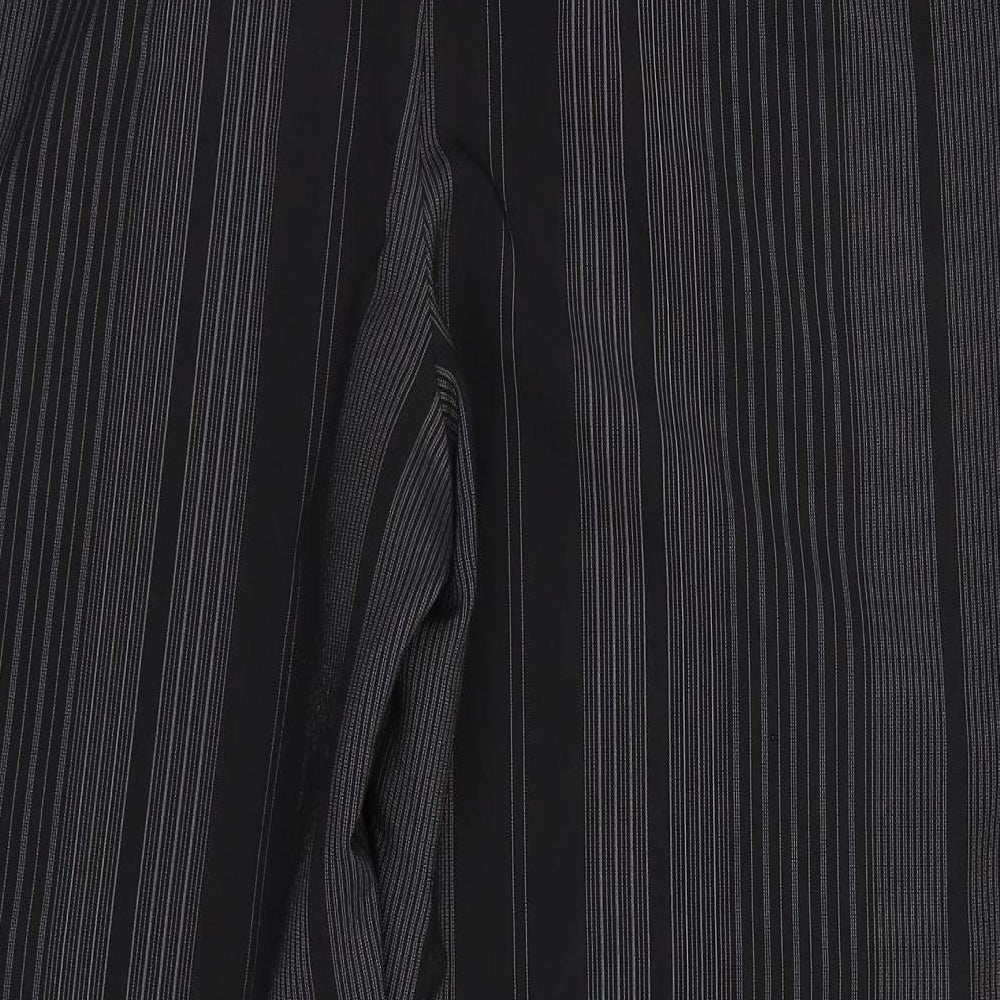 Chrmart Womens Grey Striped  Trousers  Size 20 L27 in
