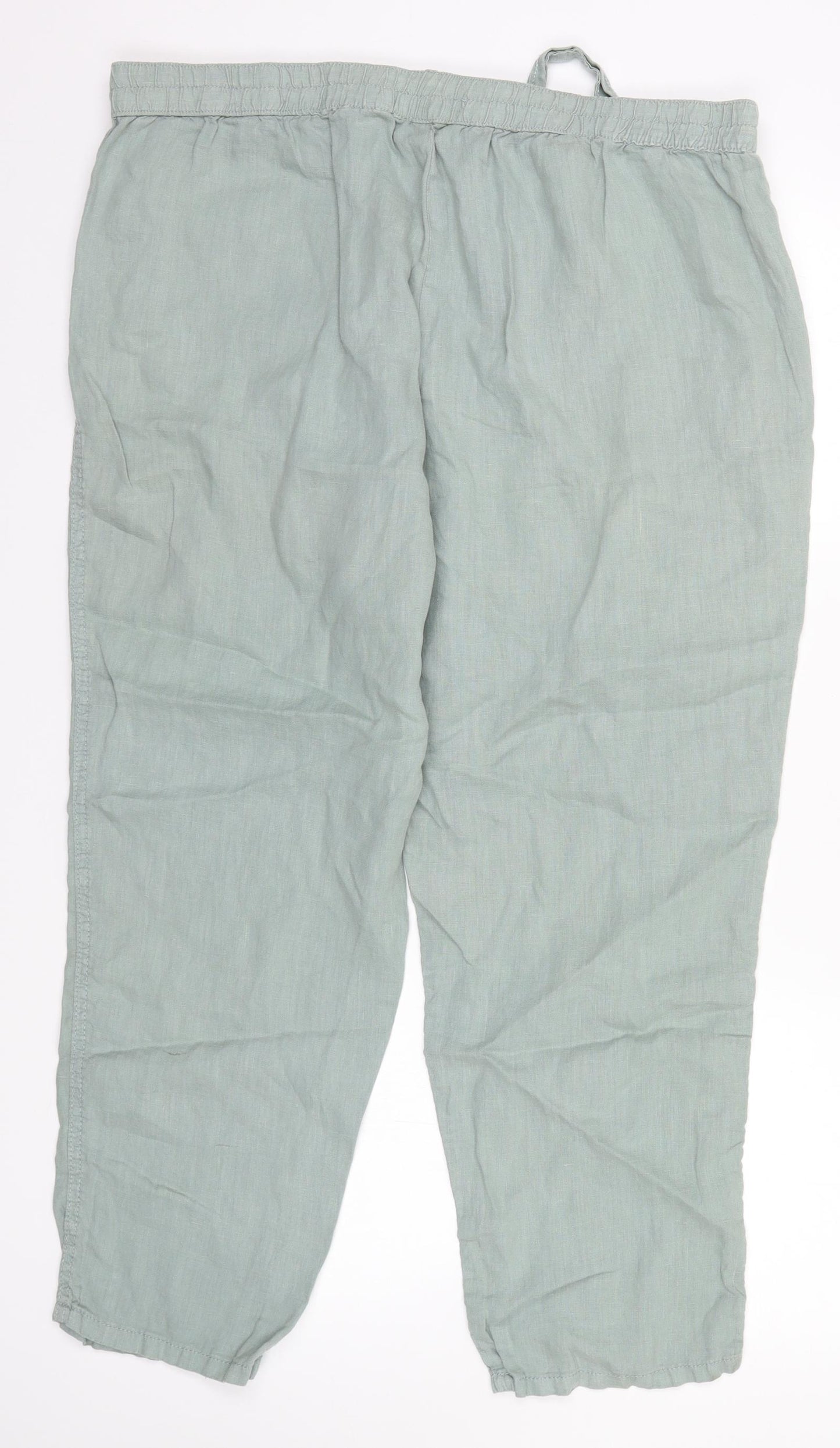 George Womens Green   Trousers  Size 20 L28 in