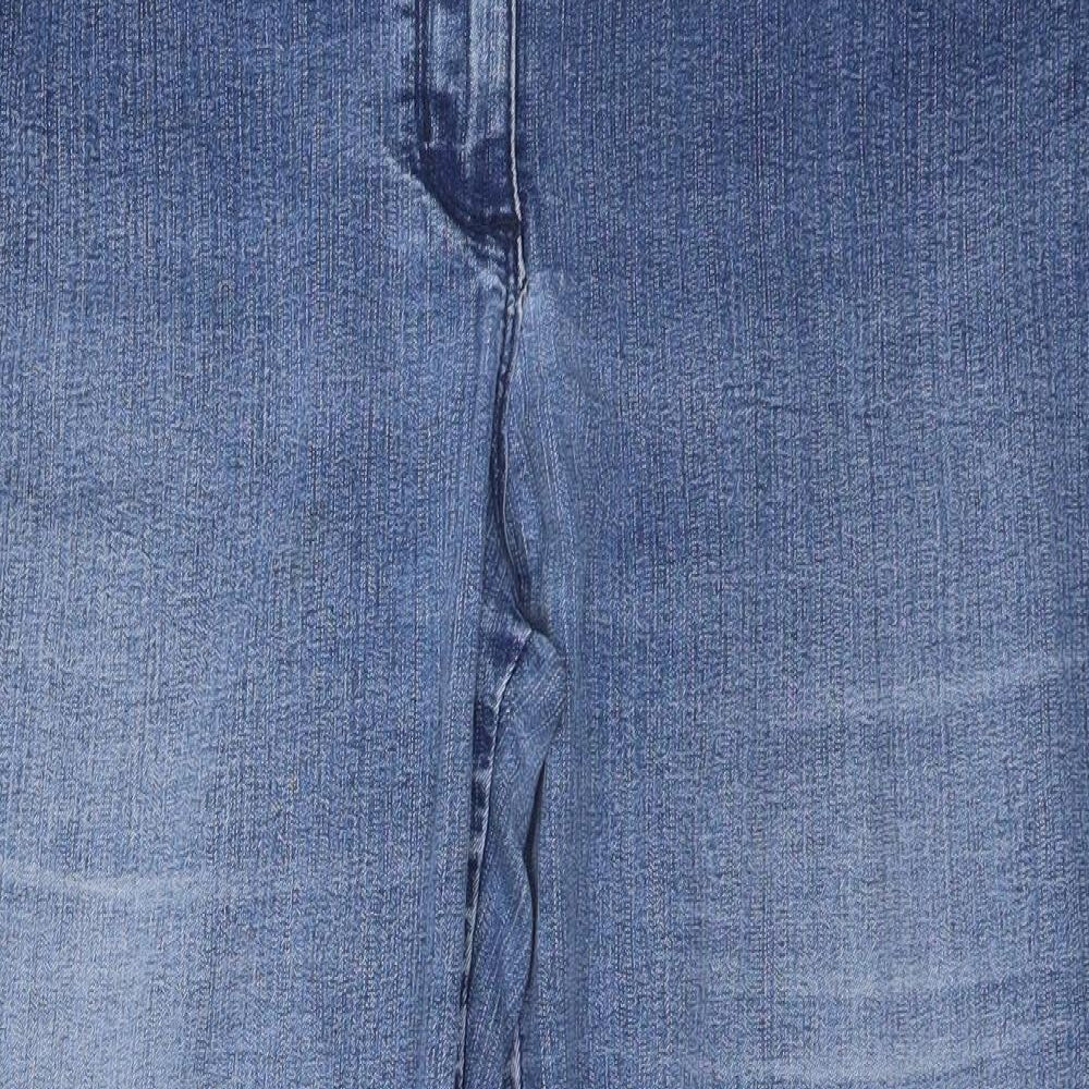Preworn Womens Blue   Straight Jeans Size 18 L28 in